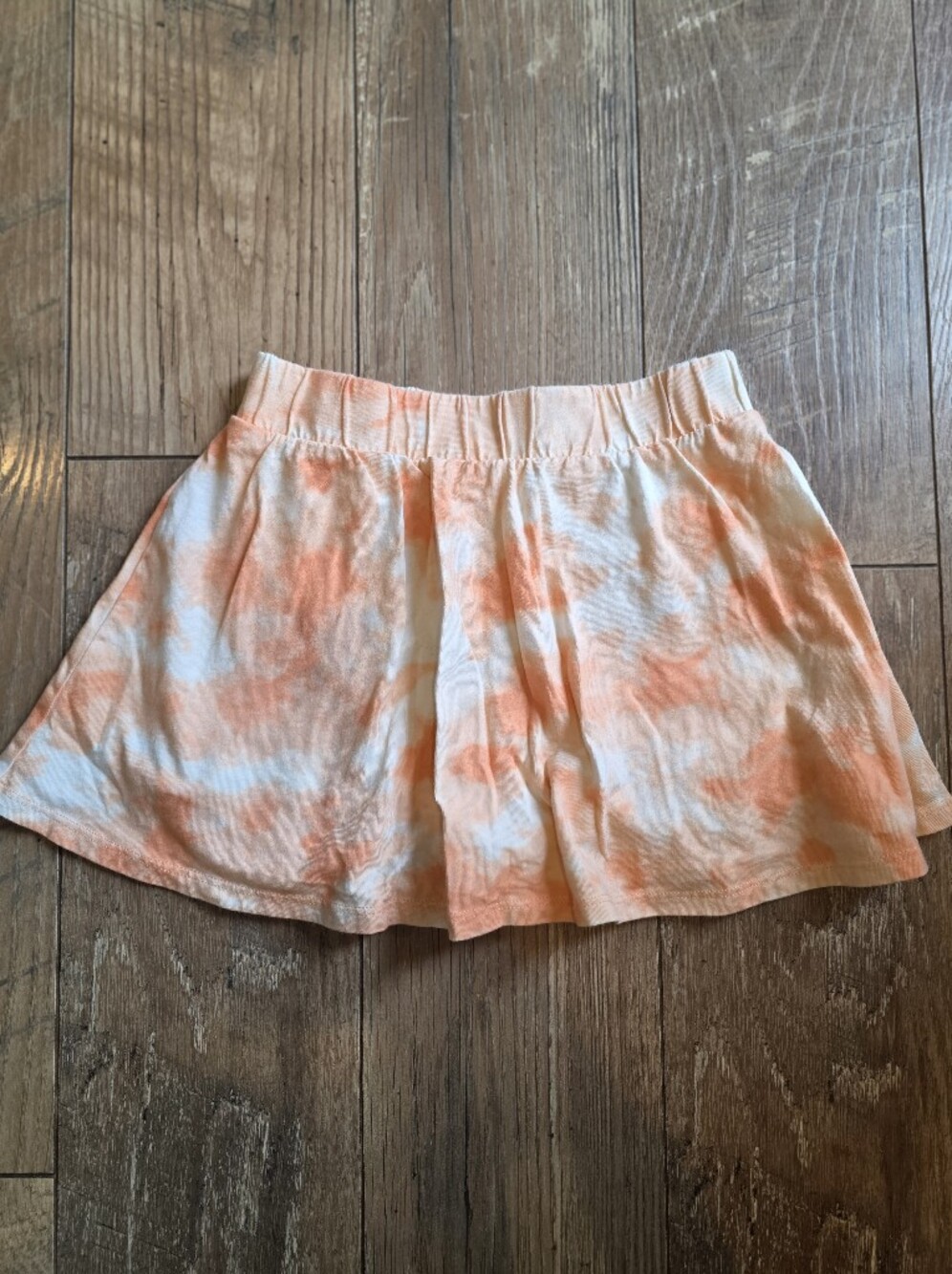 GAP Orange and White Tie-Dye Girls' Skort